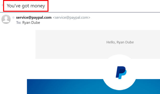 paypal e-mail értesítés