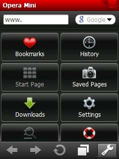 opera mini böngésző