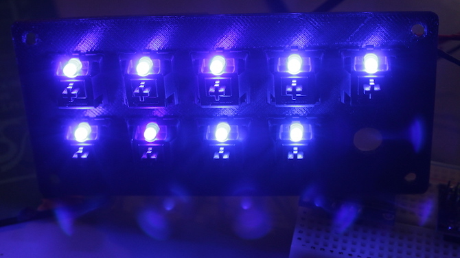 Shortcut LED tesztelés