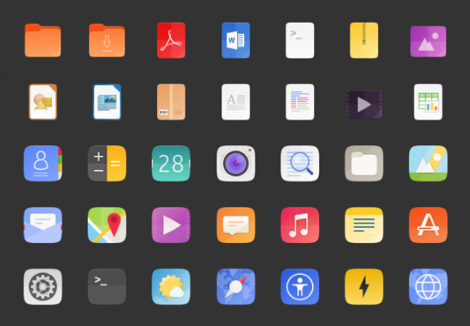 Ubuntu GNOME ikonkészlet