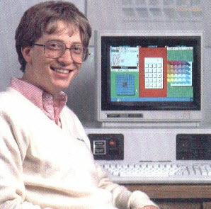 A Microsoft technológiájának története [INFOGRAPHIC] billgates