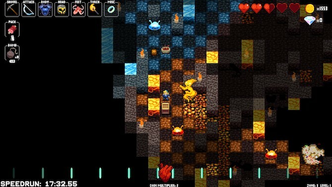 a necrodancer kripta, ios roguelike