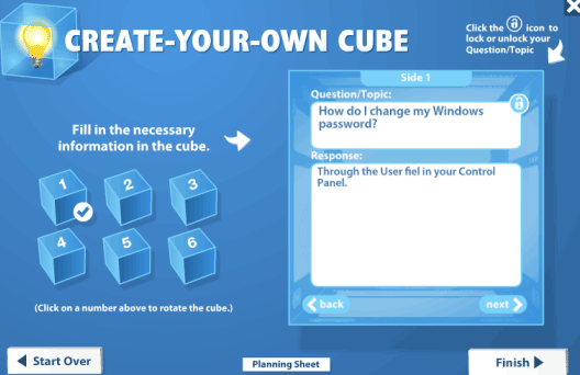 Cube Creator: kaphat egyedi kocka sablonokat a papír vagy karton kocka könnyű elkészítéséhez cube creator1