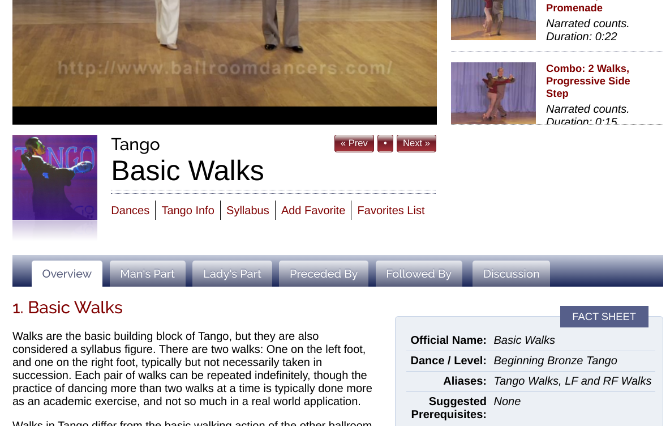 A Ballroom Dancers ingyenesen online tanítja a bálterem táncot és a latin táncokat