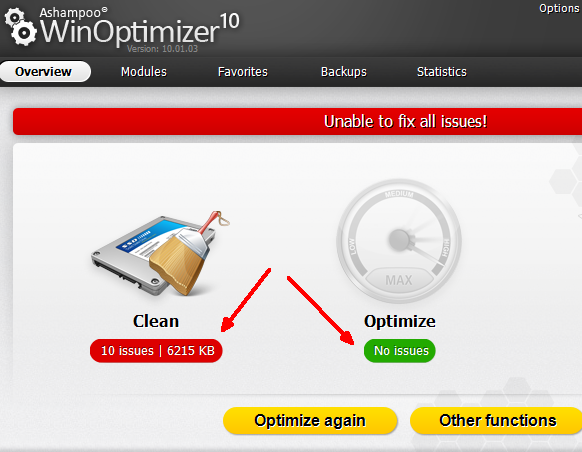 Tisztítsa meg és optimalizálja számítógépét a jobb teljesítmény érdekében a WinOptimizer Winoptimizer10 segítségével