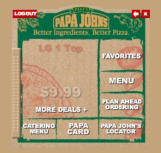 megrendelés papa john's