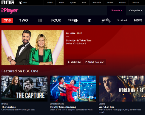 BBC ingyenes online TV-csatornák