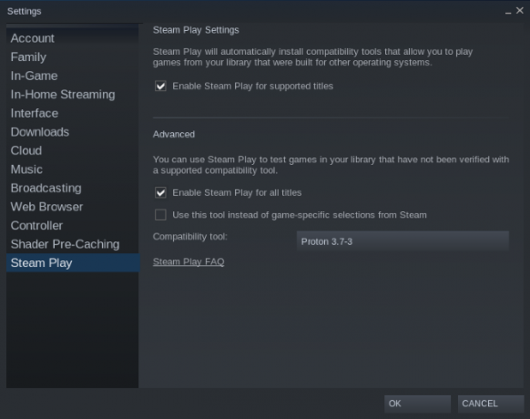 Engedélyezze a Steam Play bétaverziót, hogy bármilyen Windows játékot Linuxon játszhasson!