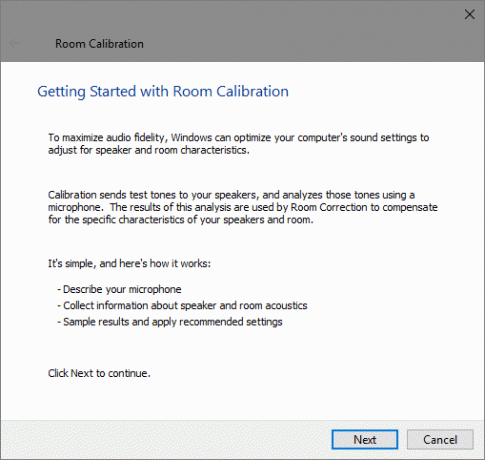 A Windows 10-szoba-Calibration