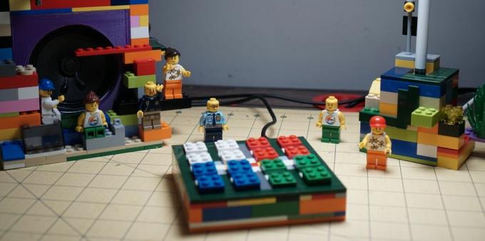 DIY Arduino Lego billentyűzet