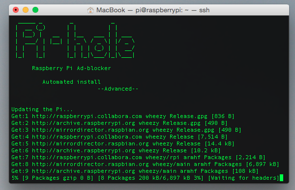 pihole-telepítés