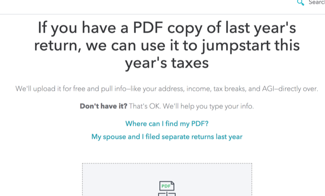 turbotax útmutató - Töltsön fel egy PDF-fájlt a TurboTax mezők előzetes feltöltésére