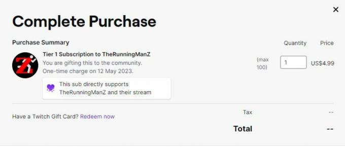 twitch előfizetés pénztár