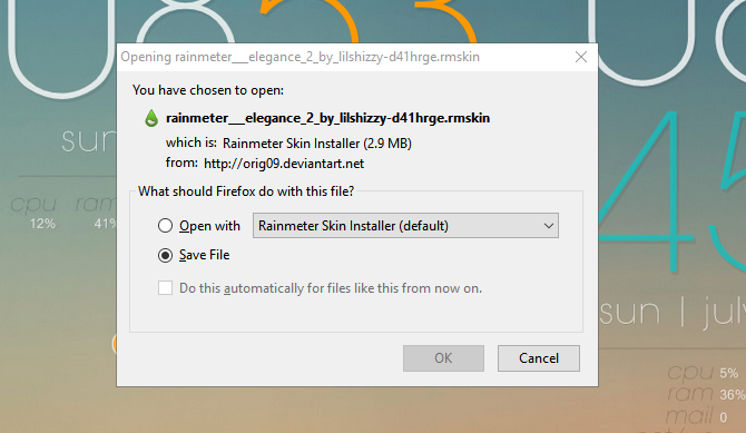 RMSkin File INI