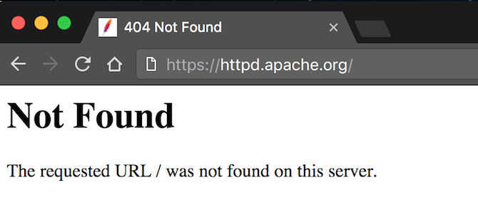 HTTP hiba