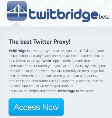 A twitter elérése a tűzfal mögött