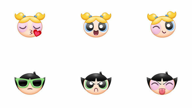 Powerpuff Girls iMessage matrica csomag