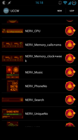 Készítse el álmai kezdőképernyőjét a szuper testreszabható UCCW widgettel [Android] uccw 10