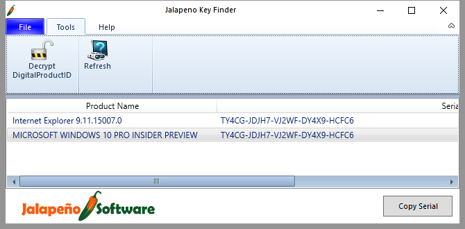 3 módszer a sorozatszámok helyreállítására a Windows Jalapeno 670x330 rendszerben