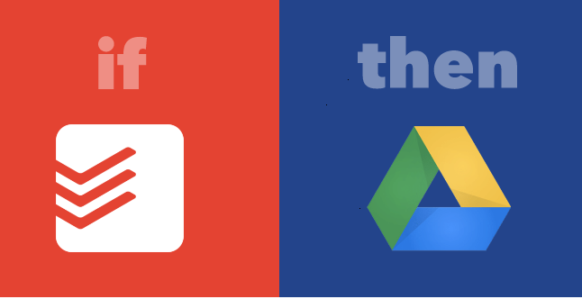 IFTTT recept befejezett feladatok Google Spreadsheet