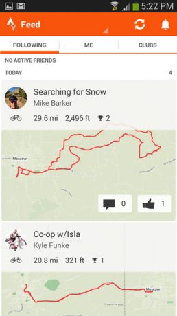 10 Strava - Activity Feed