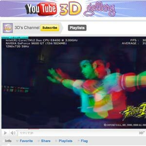 youtube 3d tartalom