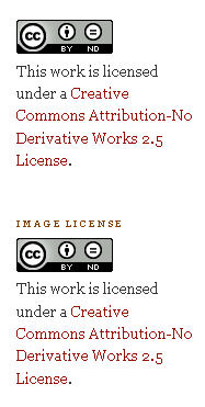 Creative Commons licenc típusok