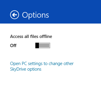 OneDrive hozzáférési fájlok