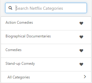 Böngésszen a Netflix titkos kategóriáiban ezzel a NetflixCategories böngészővel