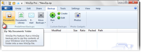 WinZip 17 Pro Windows: A közösségi megosztás és a felhő [Giveaway] winzip05 újratervezése