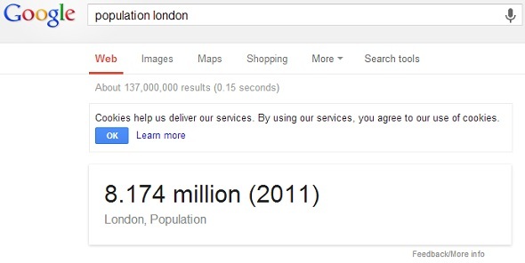 8 Google-keresési tipp, hogy mindig kéznél legyen, a Google demográfiai adatai Londonban