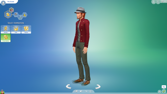 A Create-a-Sim eszköz a The Sims 4-ben