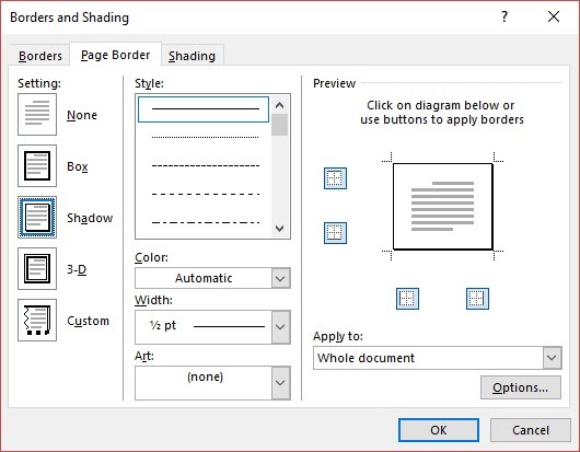 Hogyan készíthetünk professzionális jelentéseket és dokumentumokat a Microsoft Word Borders és Shading programban