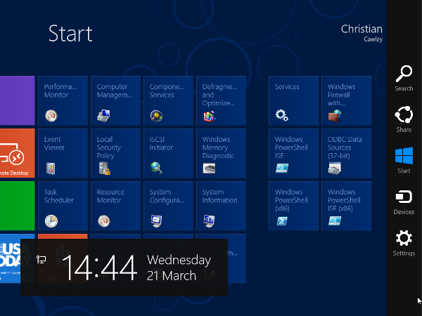 Windows 8 titkok