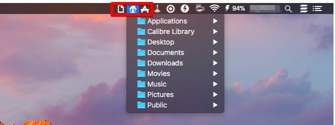 xmenu-Mac menüsor alkalmazások