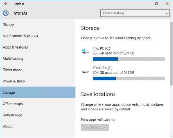 Windows 10 rendszertároló