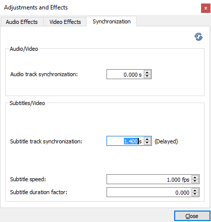 VLC-felirat-szinkronizálás-áttekintés