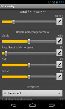 sütés alkalmazások android