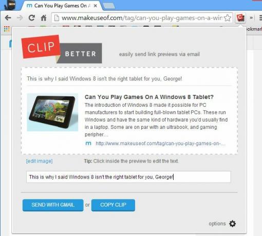 Clip-Better-Send-Link-előnézetek-In-mailek-Chrome-bővítmények