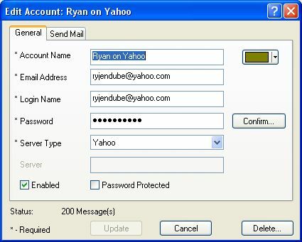 Ellenőrizze az összes e-mailt és kapjon e-mail figyelmeztetéseket a POP Peeper (Windows) Yahoo segítségével