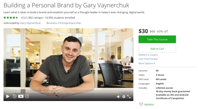 gary vaynerchuk udemia