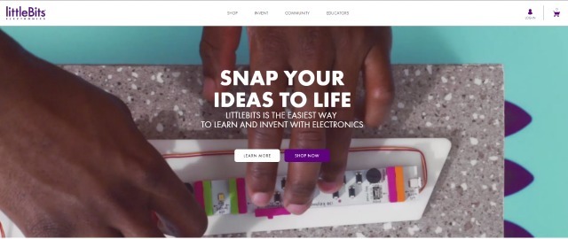 littleBits webhely