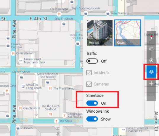 Windows Maps vs. Google Maps: 7 funkció a Windows nem jobb a microsoft térképezi az 584x500 utcai térképet