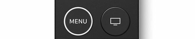 Apple TV Siri Remote Menu és Home