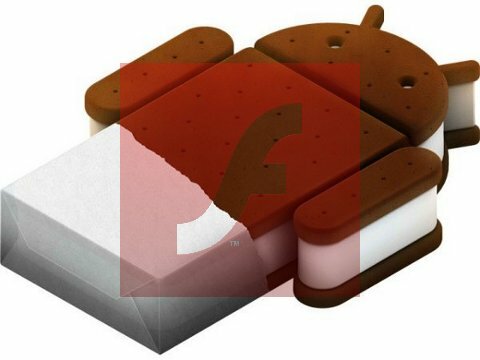 Android jégkrém szendvics szállítás Flash jégkrémek és szendvics villogás nélkül