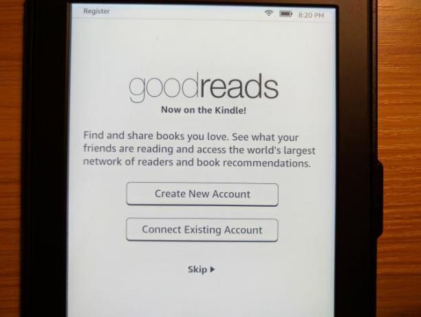 A Kindle Paperwhite 07 Paperwhite Goodreads beállítása és használata