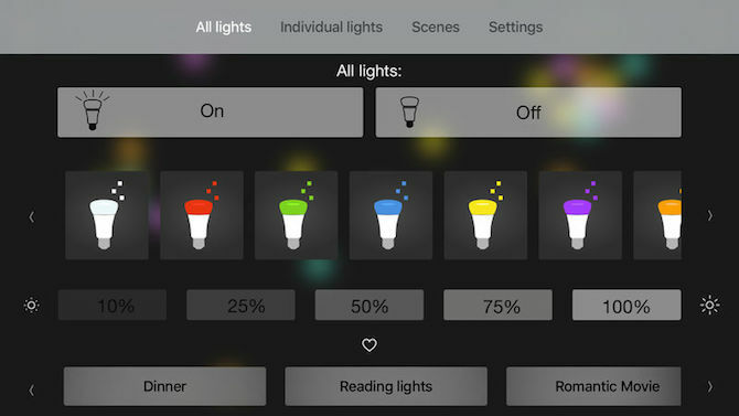 apple tv alkalmazások árnyalatú fények