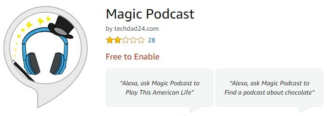 Magic Podcast az amazon echo podcastokhoz