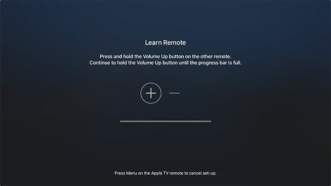 Az Apple TV új távirányítót tanul