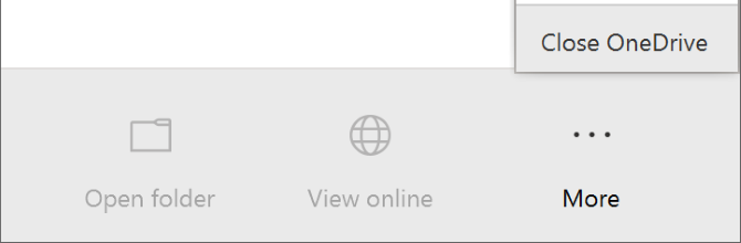 Zárja be a OneDrive lehetőséget